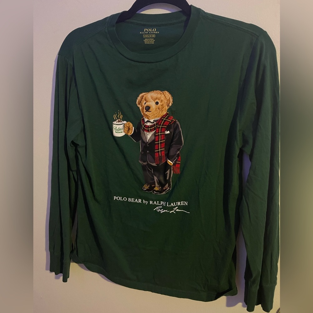 Ralph Lauren Christmas Bear long sleeve